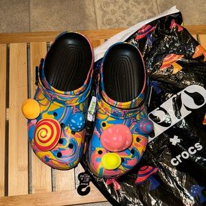 NWT Diplo x Crocs Crocs - Take a Walk on the Weird Side, glow in the dark